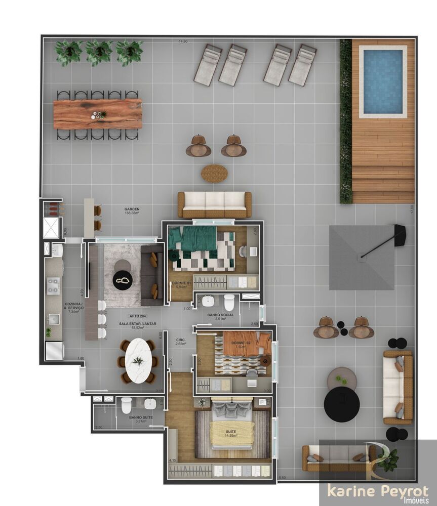 Apartamento, 3 quartos, 86 m² - Foto 15