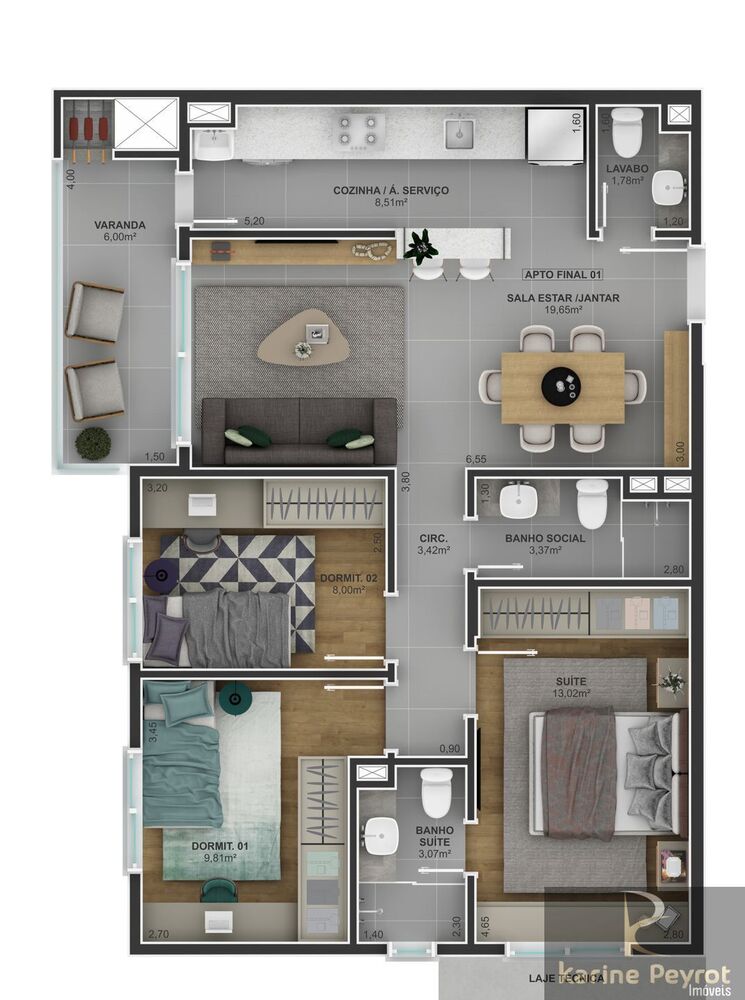 Apartamento, 3 quartos, 86 m² - Foto 28