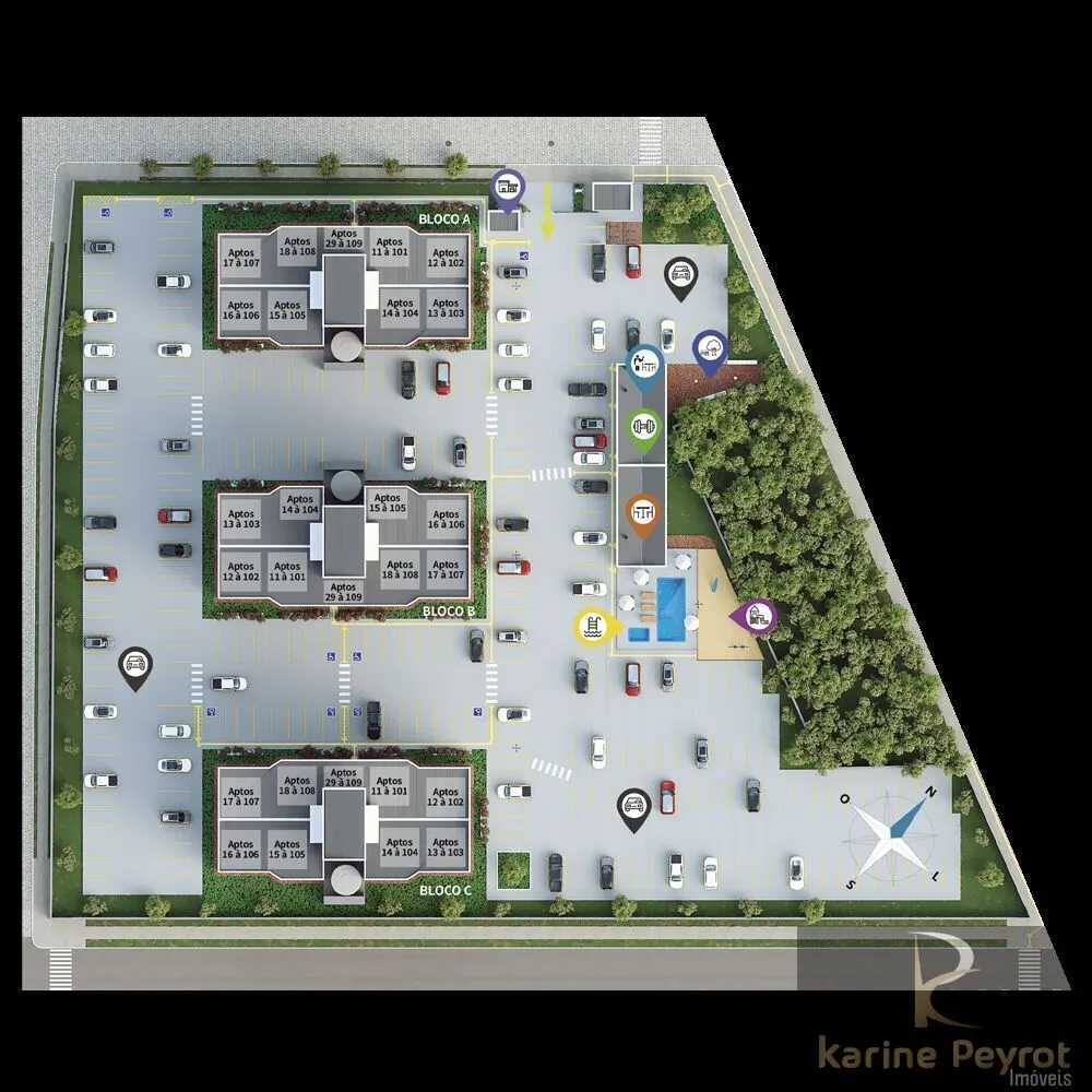 Apartamento, 2 quartos, 51 m² - Foto 9