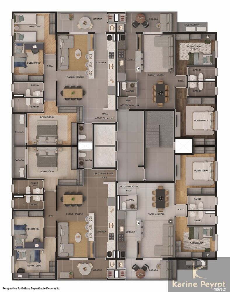 Apartamento, 2 quartos, 82 m² - Foto 13