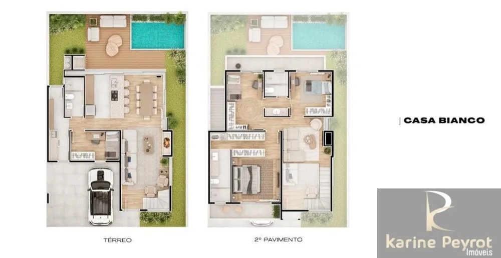 Casa de Condomínio, 4 quartos - Foto 3