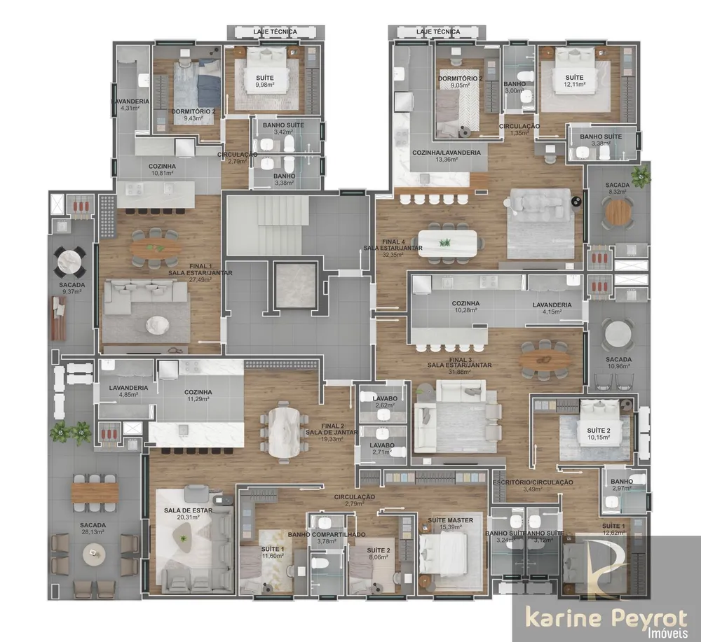 Apartamento, 2 quartos, 105 m² - Foto 11