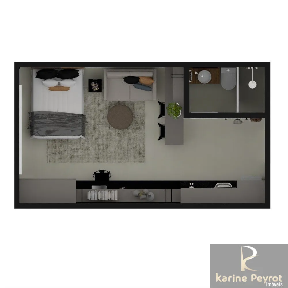 Apartamento, 1 quarto, 25 m² - Foto 19