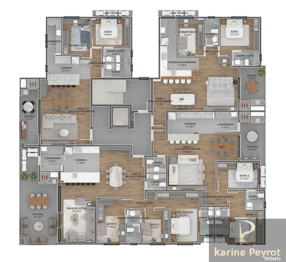 Apartamento, 2 quartos, 156 m² - Foto 29