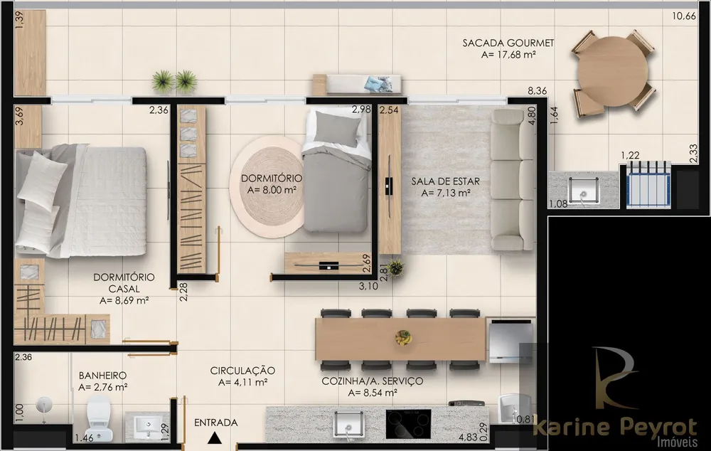 Apartamento, 2 quartos, 76 m² - Foto 17