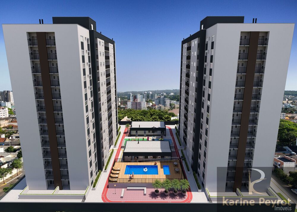 Apartamento à venda com 1 quarto, 44m² - Foto 1