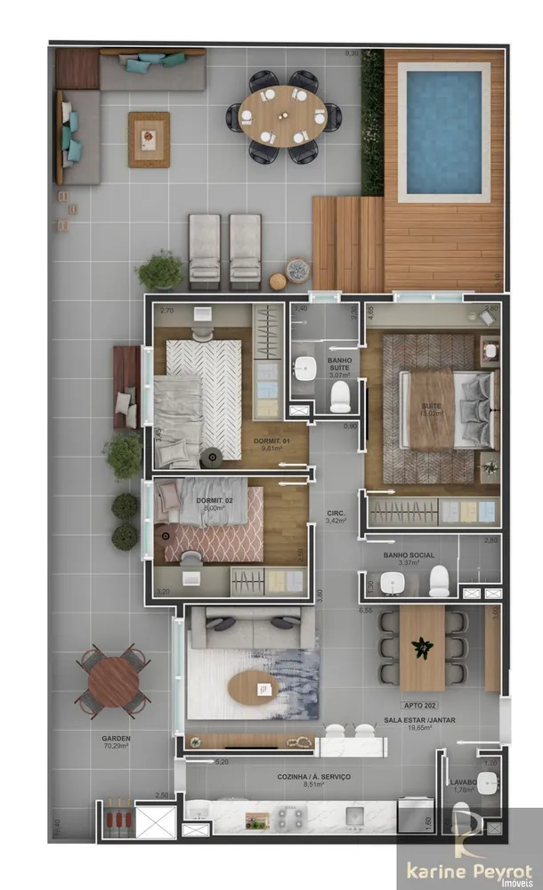 Apartamento, 3 quartos, 254 m² - Foto 14