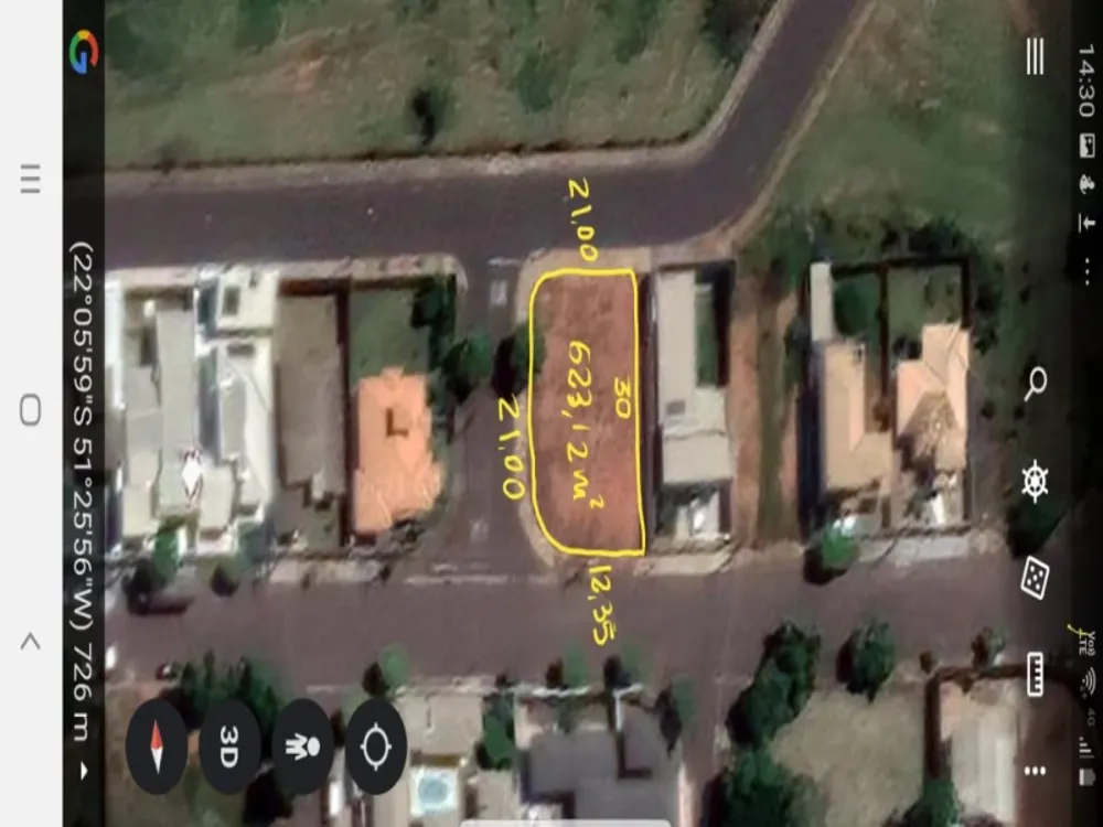 Terreno, 623 m² - Foto 2