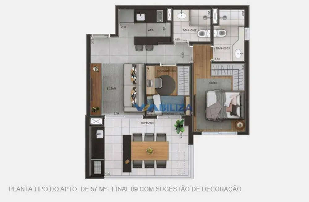 Apartamento, 3 quartos, 110 m² - Foto 4