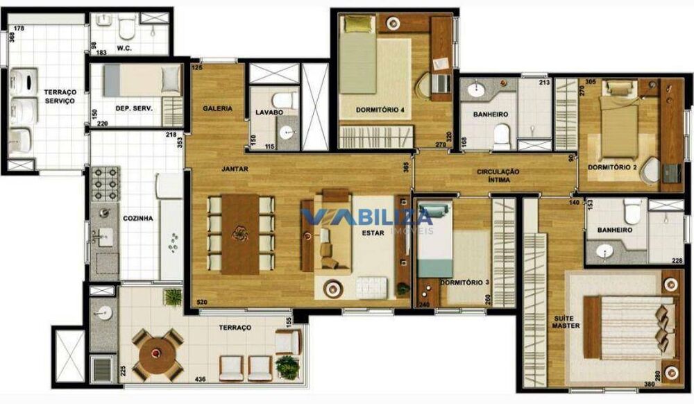 Apartamento, 4 quartos, 114 m² - Foto 8