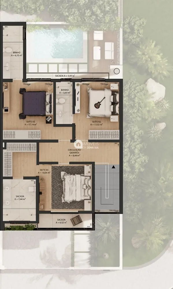 Casa, 3 quartos, 188 m² - Foto 6