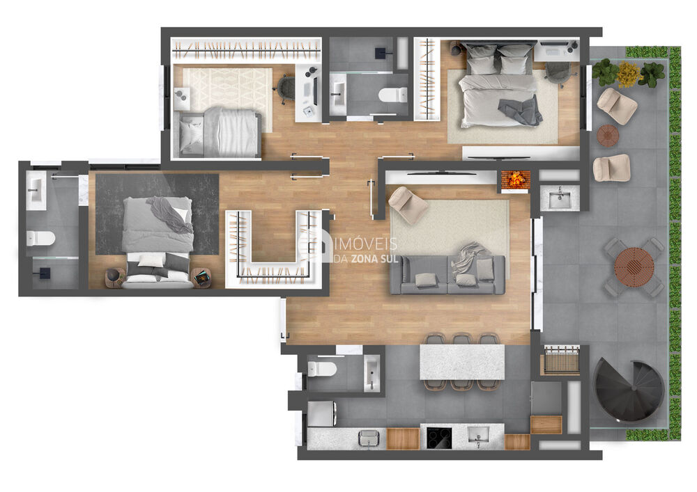Cobertura à venda com 3 quartos, 194m² - Foto 8