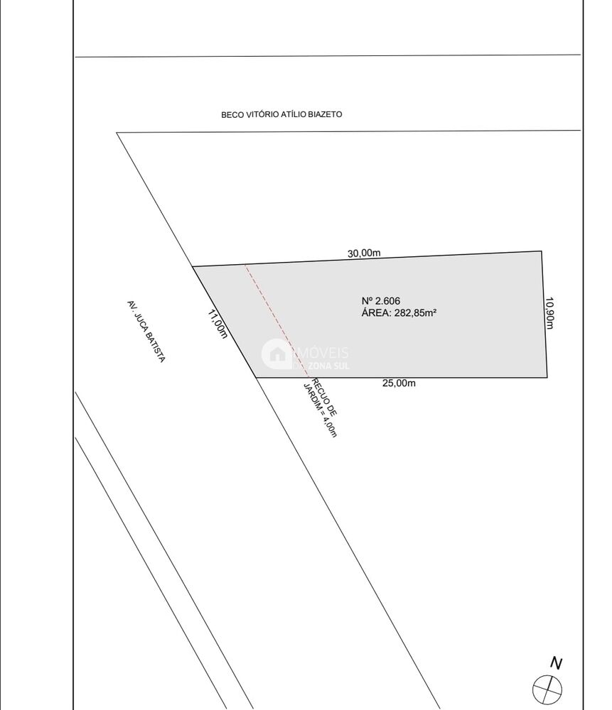 Terreno, 282 m² - Foto 4