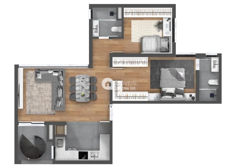 Cobertura, 2 quartos, 112 m² - Foto 8