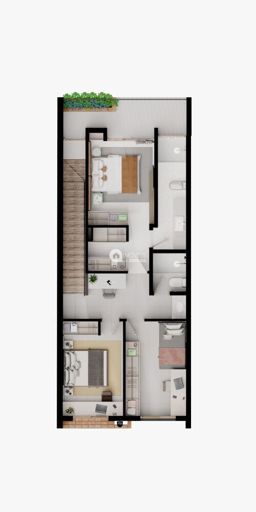 Sobrado, 3 quartos, 100 m² - Foto 5