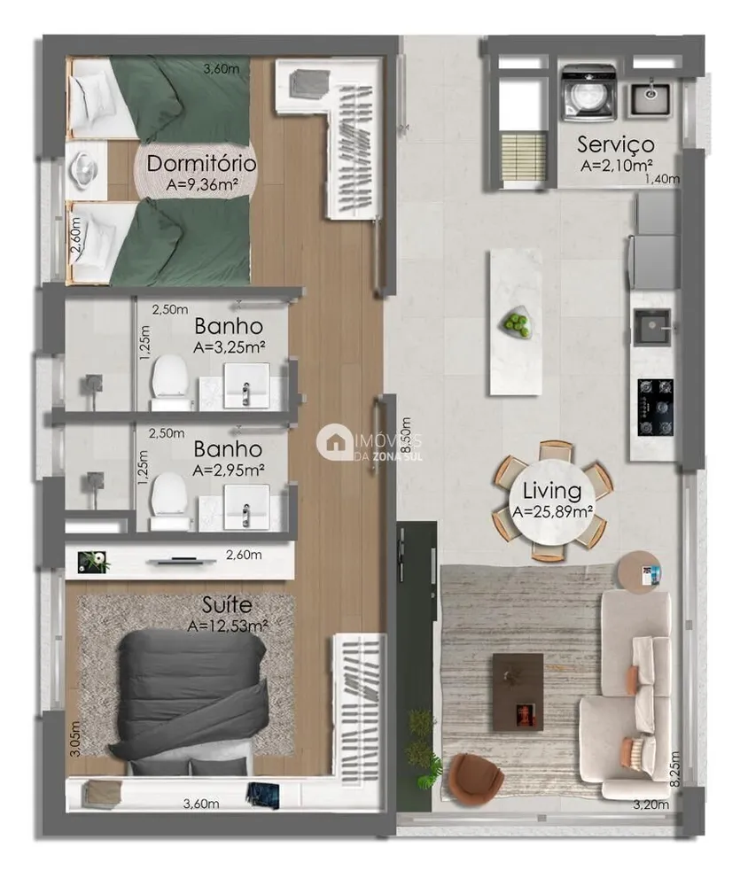 Apartamento, 2 quartos, 65 m² - Foto 19