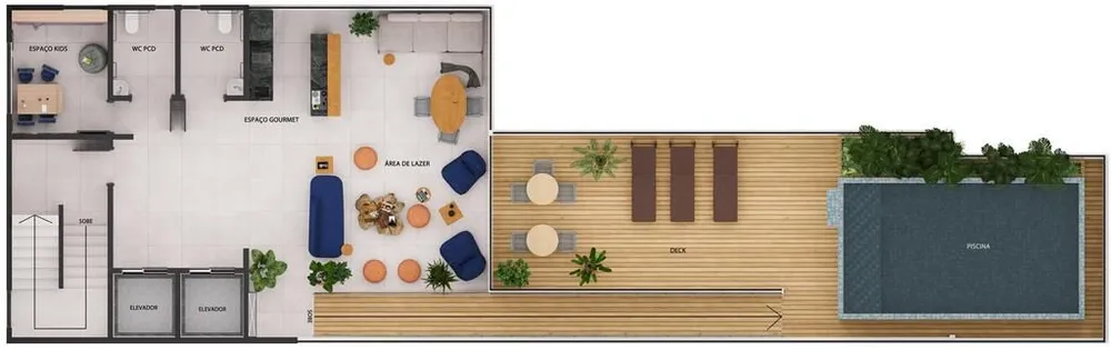 Flat/Apart Hotel, 1 quarto, 25 m² - Foto 17