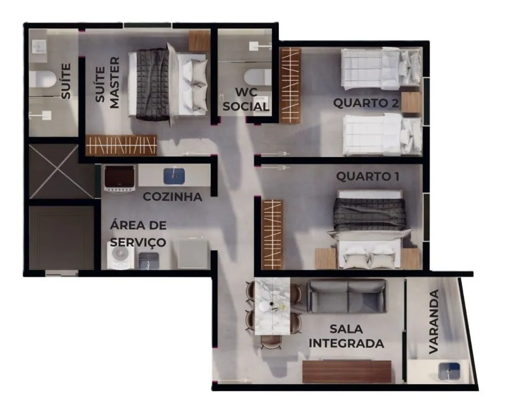 Cobertura, 2 quartos, 131 m² - Foto 9