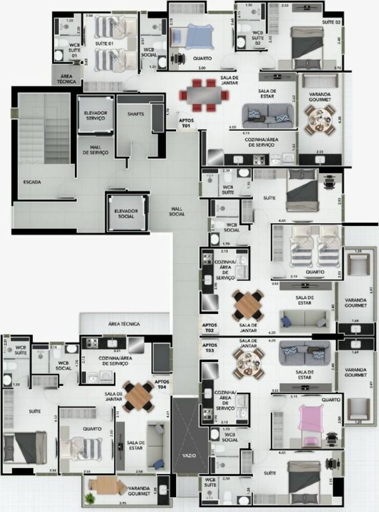 Apartamento, 3 quartos, 80 m² - Foto 9