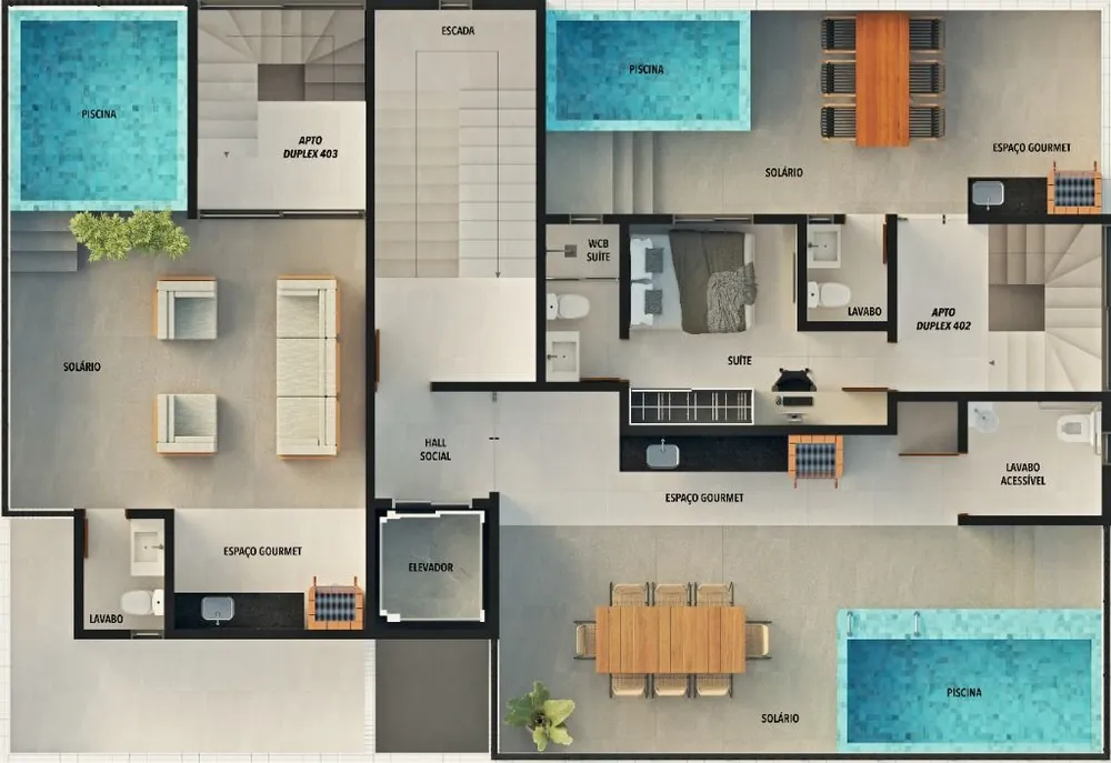 Apartamento, 3 quartos, 72 m² - Foto 7