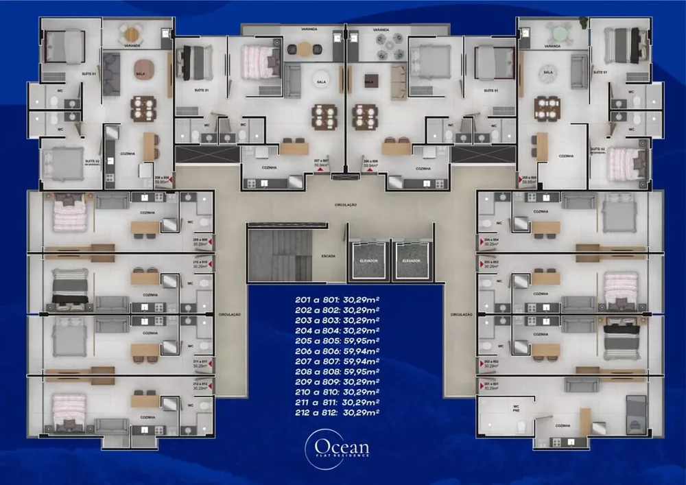 Flat/Apart Hotel, 1 quarto, 30 m² - Foto 8