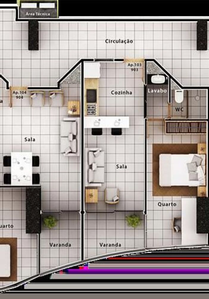 Apartamento à venda com 2 quartos, 53m² - Foto 28
