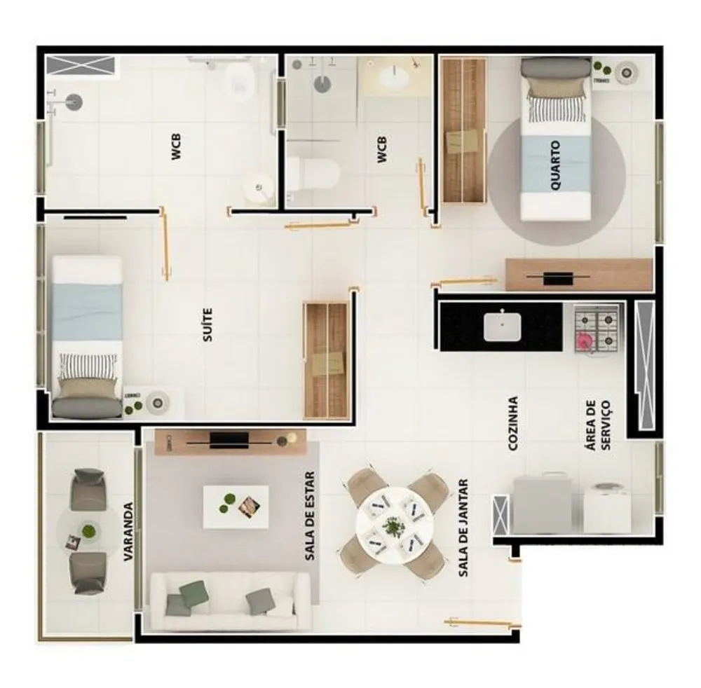 Flat/Apart Hotel, 1 quarto, 36 m² - Foto 8