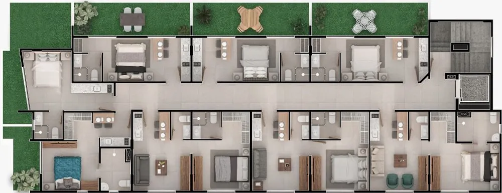 Apartamento, 1 quarto, 32 m² - Foto 8