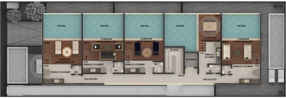 Apartamento, 3 quartos, 78 m² - Foto 3