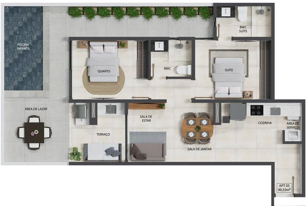 Flat/Apart Hotel, 1 quarto, 27 m² - Foto 8