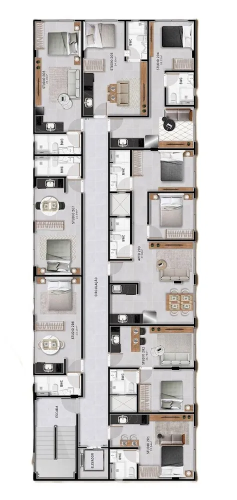 Apartamento, 2 quartos, 57 m² - Foto 10