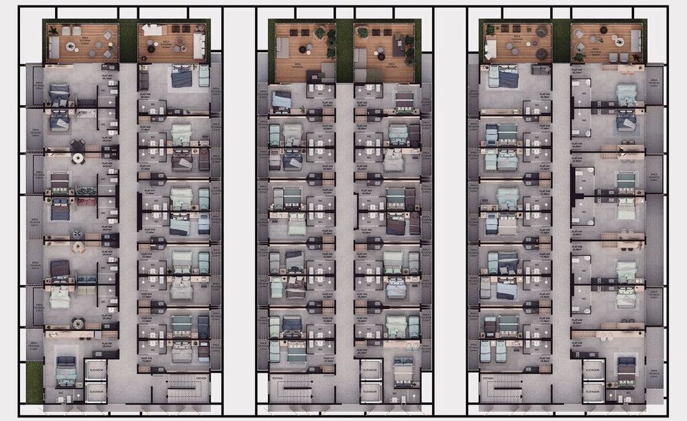 Flat/Apart Hotel à venda com 1 quarto, 18m² - Foto 12