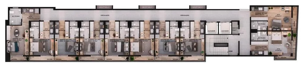 Flat/Apart Hotel, 1 quarto, 22 m² - Foto 10
