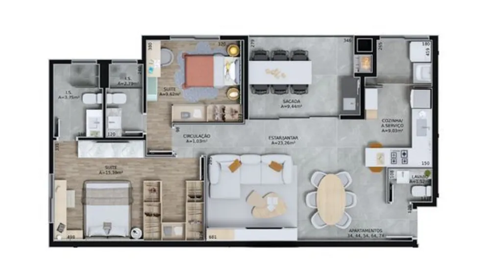 Loft, 39 m² - Foto 9