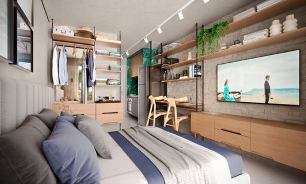 Flat/Apart Hotel, 1 quarto, 25 m² - Foto 2