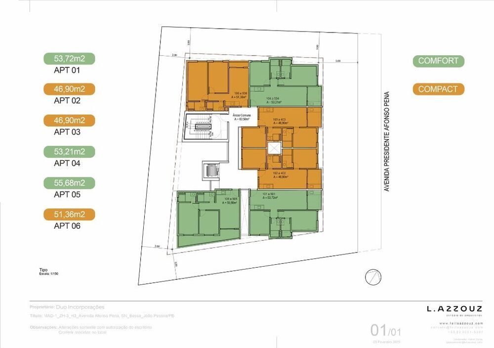 Apartamento à venda com 2 quartos, 53m² - Foto 6