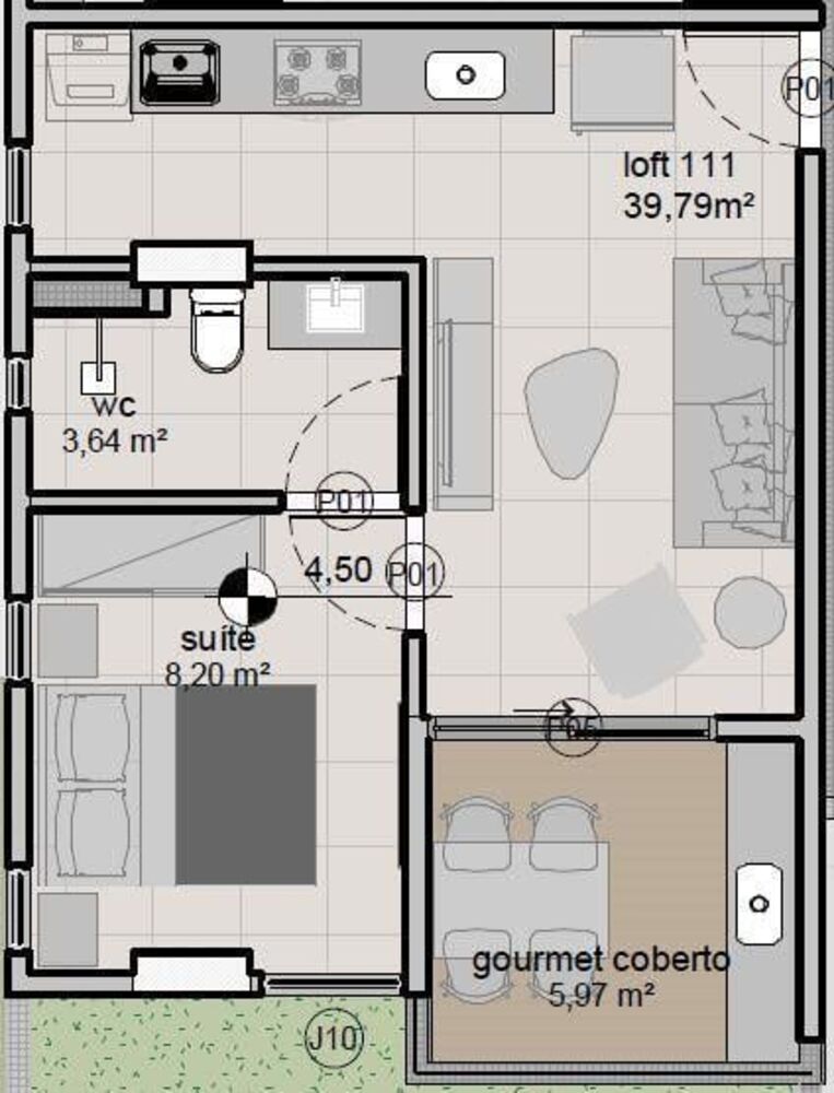 Apartamento, 2 quartos, 64 m² - Foto 7