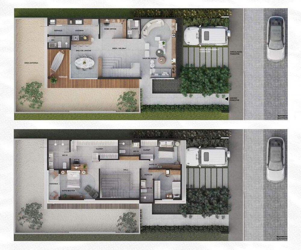 Casa de Condomínio, 3 quartos - Foto 3