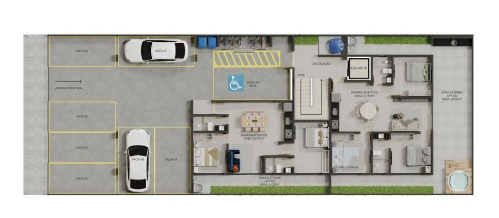 Apartamento, 3 quartos, 68 m² - Foto 10