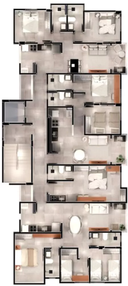 Apartamento, 3 quartos, 66 m² - Foto 7