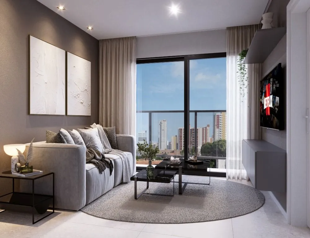 Apartamento, 2 quartos, 52 m² - Foto 2