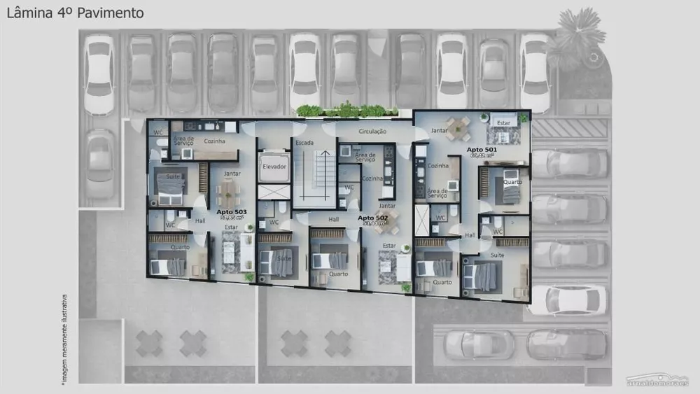 Apartamento, 2 quartos, 58 m² - Foto 8