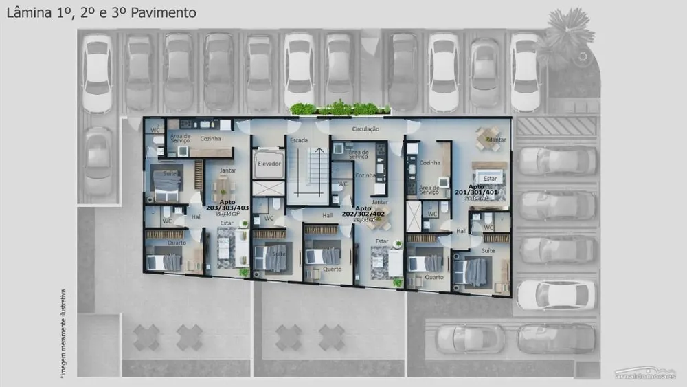Apartamento, 2 quartos, 58 m² - Foto 19
