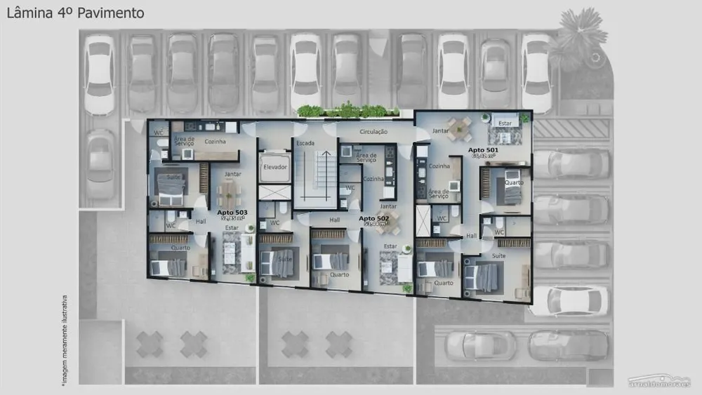 Apartamento, 2 quartos, 58 m² - Foto 20