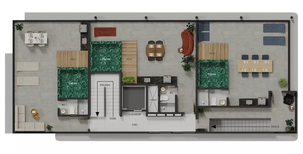 Cobertura, 2 quartos, 51 m² - Foto 8