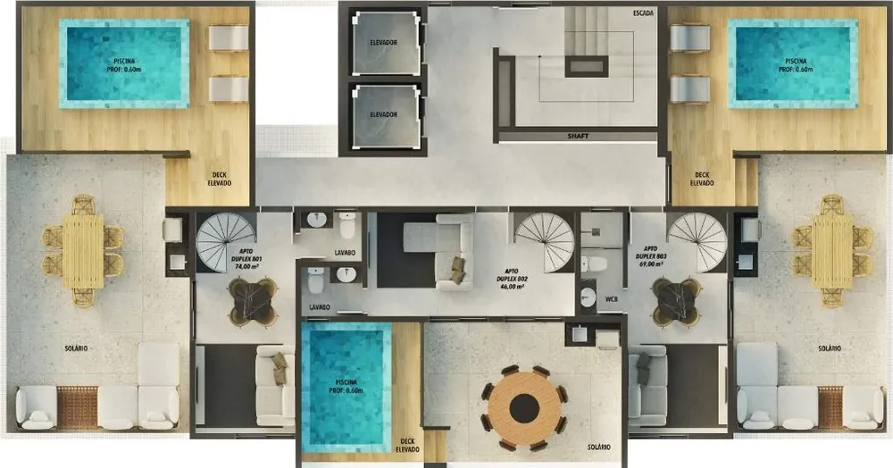 Apartamento, 3 quartos, 67 m² - Foto 12