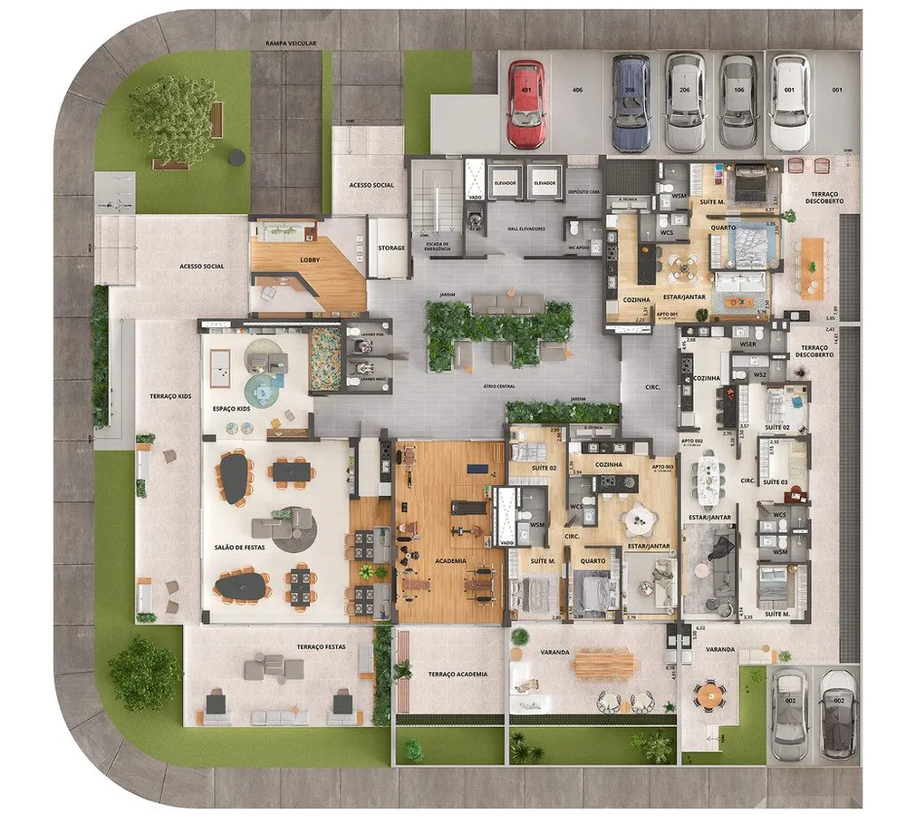 Apartamento, 2 quartos, 77 m² - Foto 9