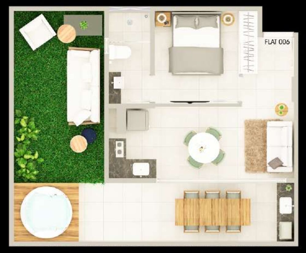 Kitnet-Studio, 29 m² - Foto 8