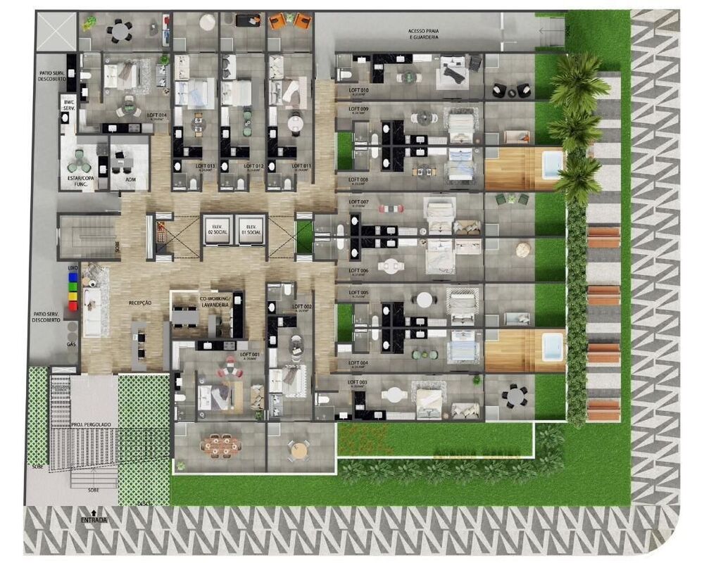 Kitnet-Studio, 24 m² - Foto 8