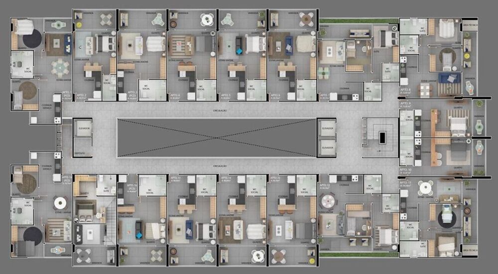 Apartamento, 1 quarto, 44 m² - Foto 16